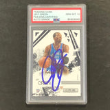 2009-10 Panini Rookies & Stars #67 Jeff Green Signed Card AUTO 10 PSA/DNA Slabbed Thunder