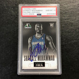 2013-14 Panini HRX #19 Shabazz Muhammad Signed Rookie Card AUTO 10 PSA Slabbed RC Timberwolves