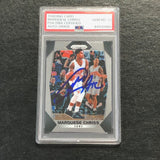 2017-18 Panini Prizm #65 Marquese Chriss Signed Card AUTO 10 PSA Slabbed Suns