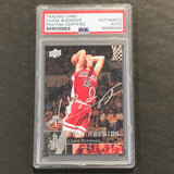 2009-10 Upper Deck Basketball #225 Chase Budinger Signed Card AUTO PSA/DNA Slabbed Rockets