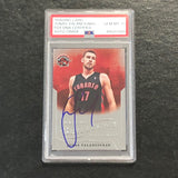 2012-13 Panini Brilliance #290 Jonas Valanciunas Signed Card AUTO 10 PSA Slabbed Raptors