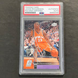 2009-10 Upper Deck Basketball #152 Jason Richardson Signed Card AUTO PSA Slabbed Suns