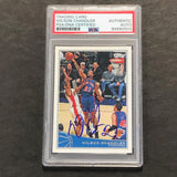 2009-10 Topps Basketball #200 Wilson Chandler Signed Card AUTO PSA Slabbed Knicks