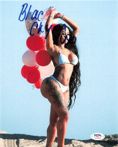Blac Chyna signed 8x10 photo PSA/DNA Autographed Sexy