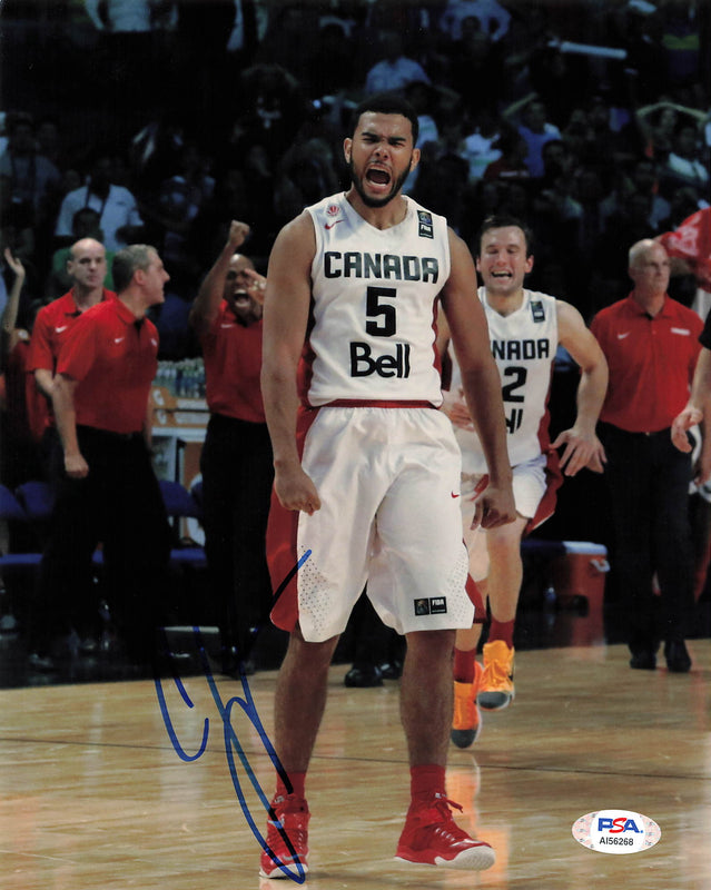 Corey Joseph Signed 8x10 photo PSA/DNA Canada Bell Autographed