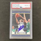 2012-13 NBA Hoops #42 Vince Carter Signed Card AUTO 10 PSA/DNA Slabbed Mavericks
