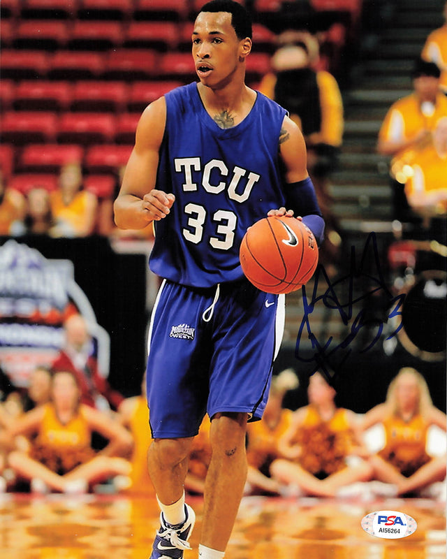 Garlon Green signed 8x10 photo PSA/DNA Texas Christian University New Orleans Pelicans Autographed
