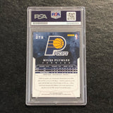 2012-13 Panini Brilliance #275 Miles Plumlee Signed Card AUTO PSA Slabbed Pacers