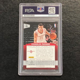 2013-14 Panini Basketball #63 Chandler Parsons Signed Card AUTO PSA/DNA Slabbed Rockets