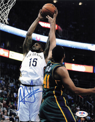 Alonzo Gee signed 8x10 photo PSA/DNA New Orleans Pelicans Autographed Cleveland Cavaliers