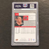 2009-10 Upper Deck #184 Anthony Parker Signed Card AUTO PSA Slabbed Raptors