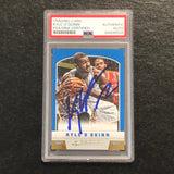 2012-13 Panini #217 Kyle O'Quinn Signed Card AUTO PSA/DNA Slabbed Magic