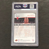 2008-09 Upper Deck Basketball #27 Tyrus Thomas Signed Card AUTO PSA Slabbed Bulls