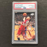 2008-09 Upper Deck Basketball #74 CHRIS KAMAN Signed Card AUTO PSA Slabbed Clippers