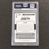 2015-16 NBA Hoops #207 Cory Joseph Signed Card AUTO PSA Slabbed Raptors