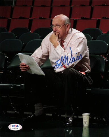 Bob Weiss signed 8x10 photo PSA/DNA Philadelphia 76ers Autographed