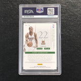 2014-15 Panini Excalibur #22 Khris Middleton Signed Card AUTO PSA/DNA Slabbed Bucks