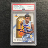 2015-16 NBA Hoops Faces of the Future #9 Emmanuel Mudiay Signed Rookie Card AUTO 10 PSA Slabbed RC Nuggets