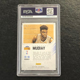 2015-16 NBA Hoops Faces of the Future #9 Emmanuel Mudiay Signed Rookie Card AUTO 10 PSA Slabbed RC Nuggets