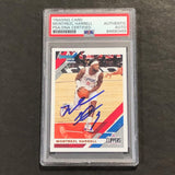 2019-20 Panini Donruss #88 Montrezl Harrell Signed Card AUTO PSA Slabbed Clippers