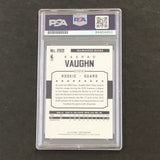 2015-16 NBA Hoops #269 Rashad Vaughn Signed Card AUTO 10 PSA Slabbed RC Bucks
