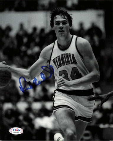 RICK CARLISLE signed 8x10 photo PSA/DNA West Virginia Mountaineers Autographed