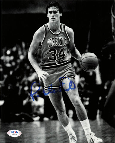 RICK CARLISLE signed 8x10 photo PSA/DNA West Virginia Mountaineers Autographed