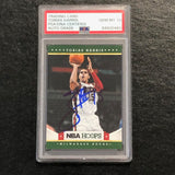 2012-13 NBA Hoops #240 Tobias Harris Signed Card AUTO 10 PSA Slabbed Bucks