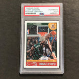 2013-14 Panini NBA Hoops #117 Larry Sanders Signed Card AUTO PSA/DNA Slabbed Bucks