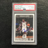 2017-18 NBA Hoops #135 Caris LeVert Signed Card AUTO PSA Slabbed Nets