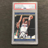 2012-13 NBA Hoops #176 Kevin Seraphin Signed Card AUTO PSA Slabbed Wizards