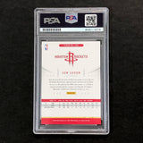 2012-13 NBA Hoops #255 Jon Leuer Signed Card AUTO 10 PSA Slabbed Rockets