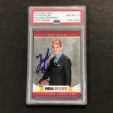 2012-13 NBA Hoops #289 Tyler Zeller Signed Card AUTO 10 PSA/DNA Slabbed Cavaliers