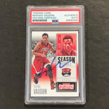 2015-16 Panini Contenders #80 Rashad Vaughn Signed Card AUTO PSA Slabbed RC Rookie