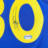 Stephen Curry signed jersey PSA/DNA AUTO 10 Golden State Warriors Autographed