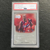 2012-13 Panini Brilliance #227 Sam Cassell Signed Card AUTO 10 PSA Slabbed Clippers