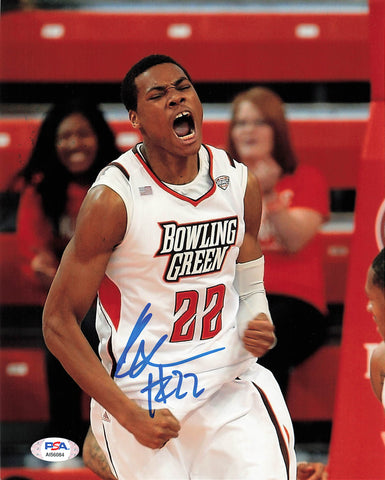 RICHAUN HOLMES signed 8x10 photo PSA/DNA Bowling Green Autographed Sacramento Kings