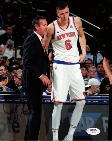 Jeff Hornacek signed 8x10 photo PSA/DNA New York Knicks Autographed