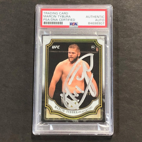 2018 Topps Trading Card Marcin Tybura Signed Card AUTO PSA/DNA Slabbed UFC