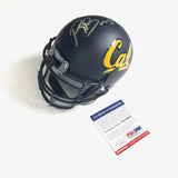 Ross Bowers signed mini helmet PSA/DNA Cal Bears autographed