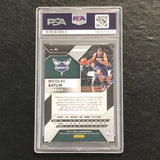 2016-17 Panini Prizm #92 Nicolas Batum Signed Card AUTO PSA Slabbed Hornets