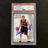 2010-11 Panini Prestige #166 Luke Babbitt Signed Card AUTO 10 PSA Slabbed Portland Trail Blazers