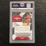 2016-17 Panini Prizm #230 Clint Capela Signed Card AUTO PSA/DNA Slabbed Rockets