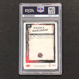 2008-09 Fleer Basketball #36 Andrea Bargnani Signed Card AUTO PSA Slabbed Raptors
