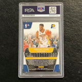 2016-17 Panini Threads #44 Thaddeus Young Signed Card AUTO PSA Slabbed Pacers