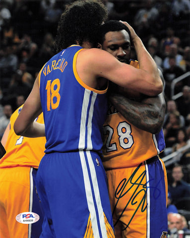 TARIK BLACK signed 8x10  photo PSA/DNA Los Angeles Lakers Autographed