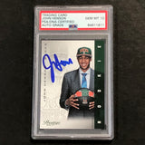 2012-13 Panini Prestige #215 John Henson Signed Card AUTO 10 PSA Slabbed RC Bucks