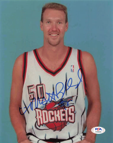 Matt Bullard signed 8x10 photo PSA/DNA Houston Rockets Autographed