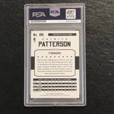 2015-16 NBA Hoops #196 Patrick Patterson Signed Card AUTO PSA Slabbed Raptors