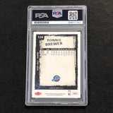 2008-09 Fleer Basketball #128 Ronnie Brewer Signed Card AUTO 10 PSA Slabbed Jazz